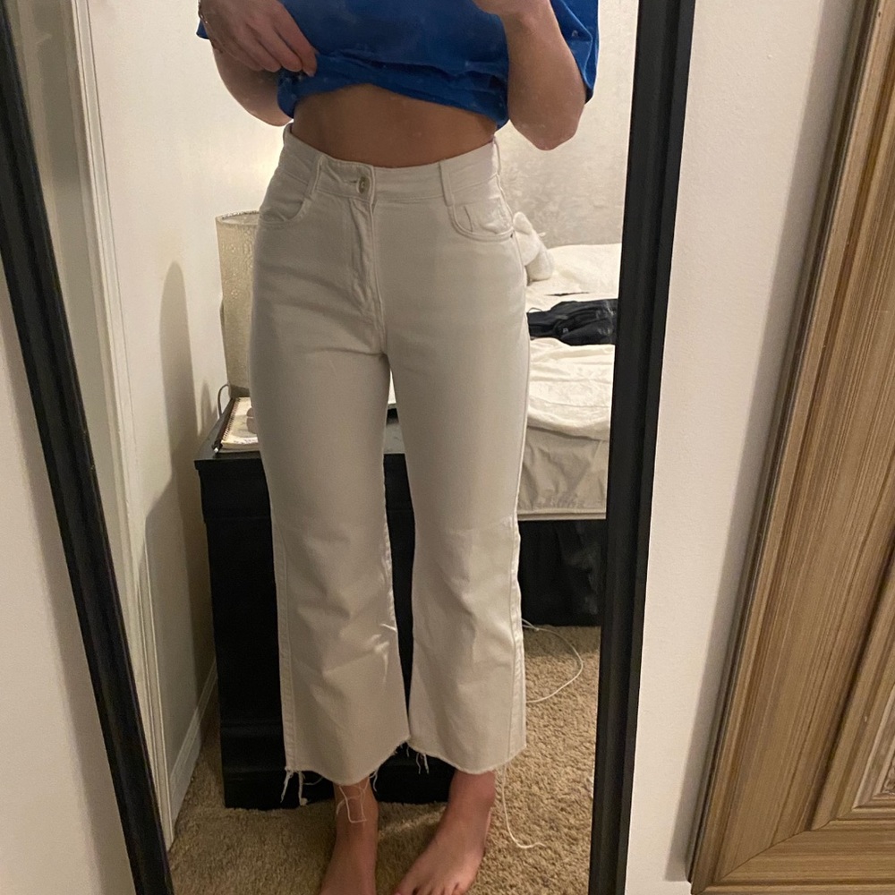 White Zara Jeans